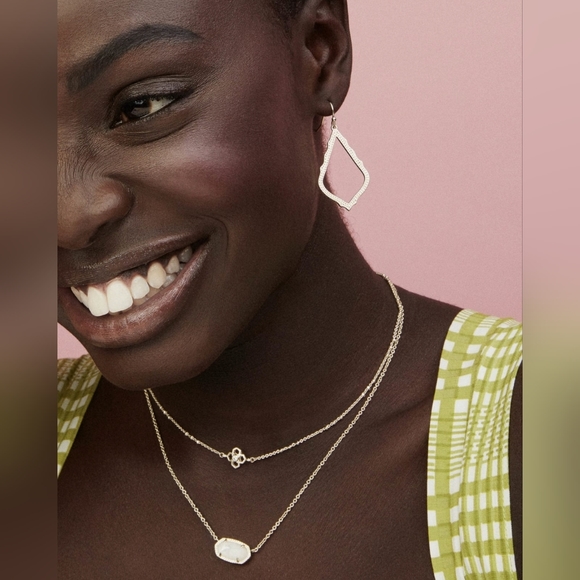 Kendra Scott Sophia Drop Earrings, Gunmetal - Picture 2 of 2